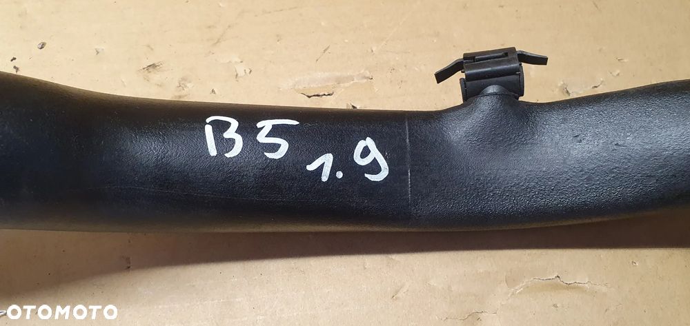 Przewód rura intercoolera czujnik zaworek VW Passat B5 1.9 TDI 8D0145840S - 12