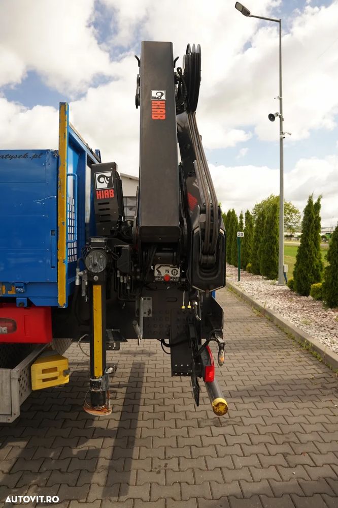 Renault C 380 / 6x4 / CAROSERIE DE LIVRARE 6,8 m / + HIAB X-HIPRO 192 ES-4 ÎNALTĂ DE RIDICARE: 12,4 M / ROTATOARE / FURCĂ PENTRU PALEȚI / EURO 6 - 23