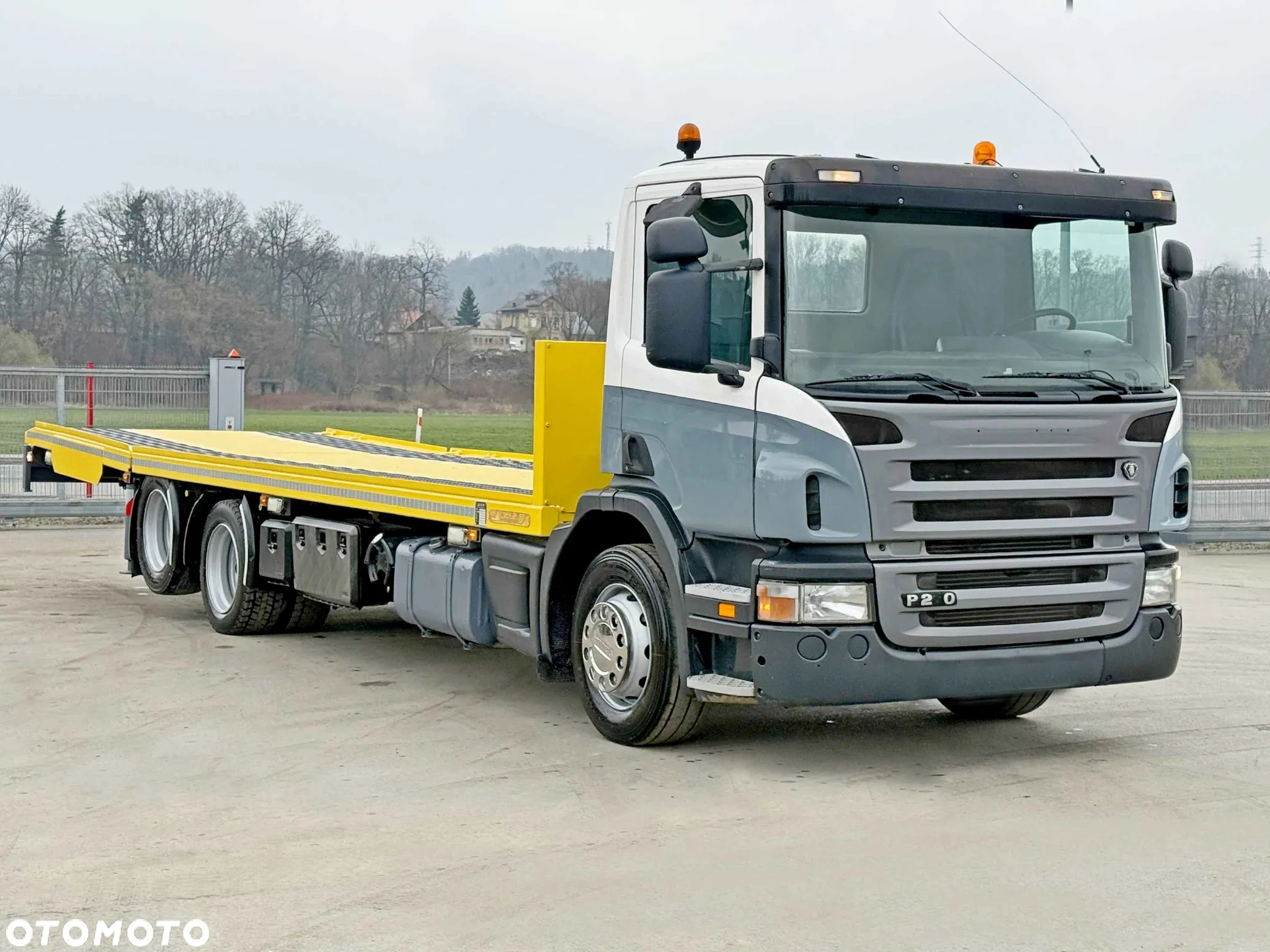 Scania P 270 * LAWETA 9,15 m * STAN BDB - 4