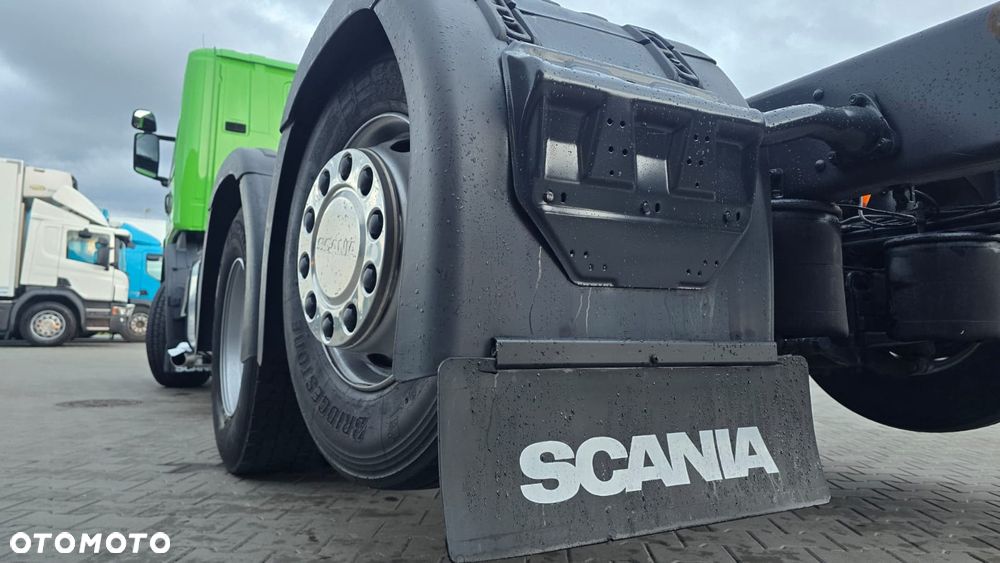 Scania G360 6x2 13litrowy 6cyl ful air 3.9 rozstaw idealna rama do zabudowy pod beczkę asenizacyjną, mleko, wywrotka - 7