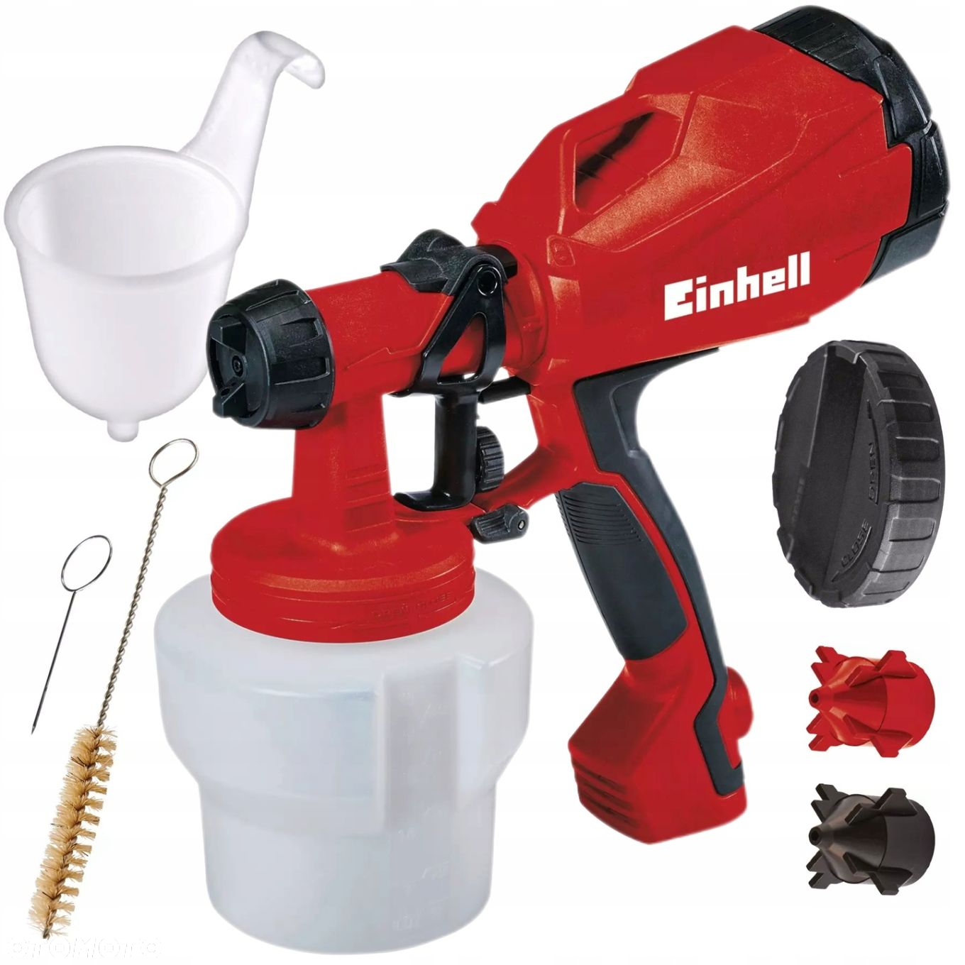 EINHELL PISTOLET DO FARB 500W ZBIORNIK 1 L 550ml/min TC-SY 500 P SPRAY SYS - 10