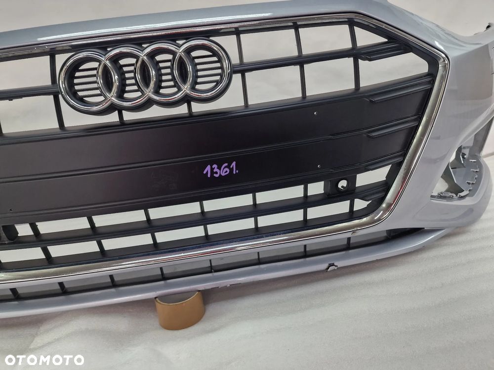 AUDI A4 B9 LIFT 19- ZDERZAK PRZEDNI PRZÓD NA SPRYSKI + 4xPDC 4X PDC + ŁADNA ATRAPA / GRILL , BARDZO ŁADNY , NR 8W0807437AG / 8W0807437AJ , NR AUKCJI NZ1361 - 11