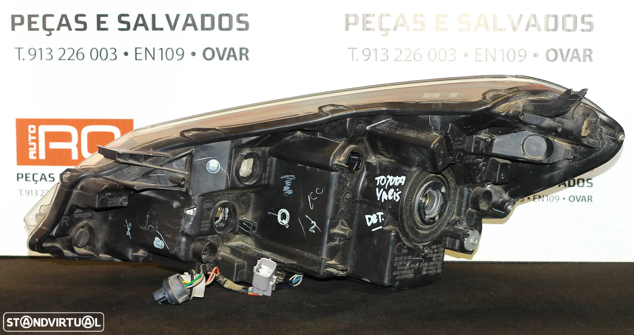ÓPTICA DIREITA TOYOTA YARIS - 3