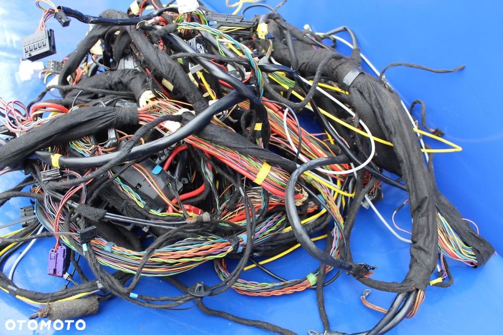 Wiązka kompletna bagażnika i kabiny instalacja Mercedes SL R230 SL500 SL350 - 9