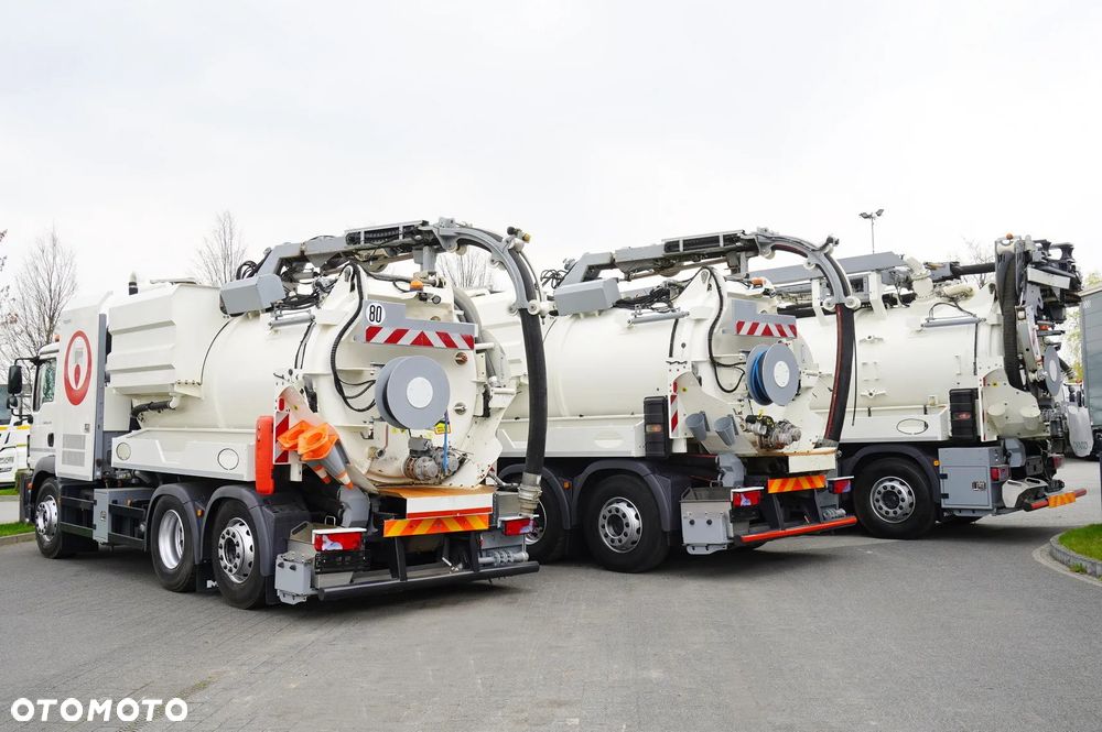 MAN TGS 26.360 E6 / Zabudowa WUKO Rivard 18 m3 / oś skrętna / 3 sztuki - 5