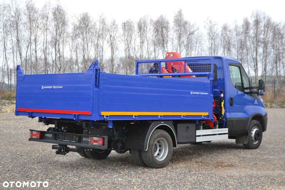 Iveco 72-180 72C18 Nowy 3-stronny WYWROT Kiper Wywrotka Żuraw HDS HC 45A2 SALON PL - 25