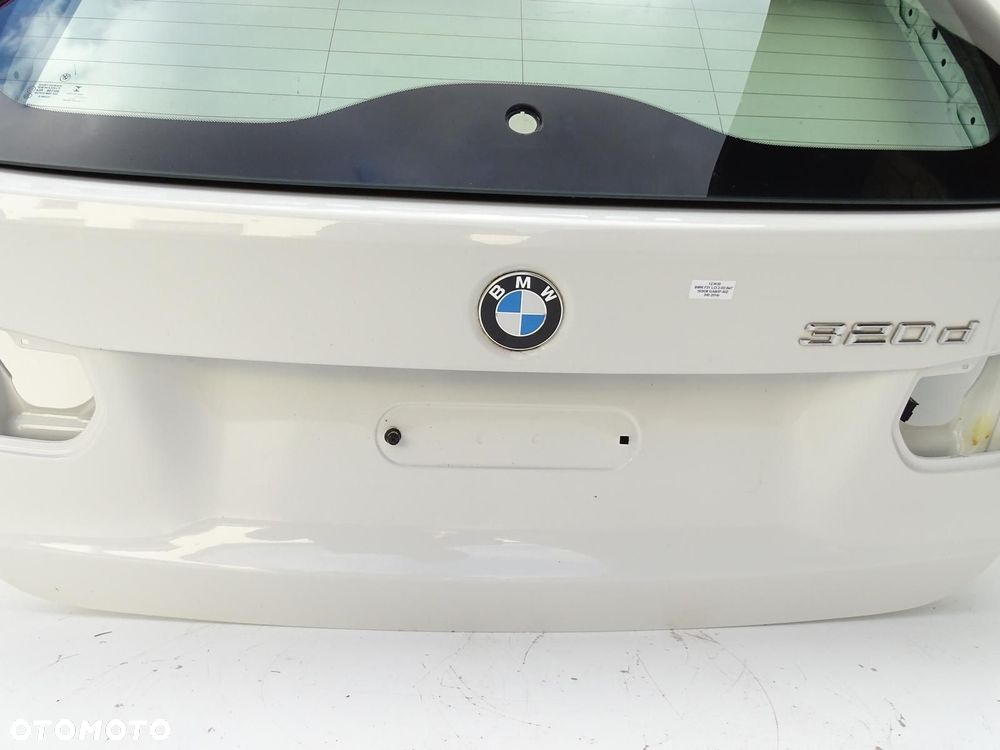 KLAPA TYŁ TYLNA BAGAŻNIKA + SZYBA ALPINWEISS III 300 BMW F31 3 11-18r KOMBI - 9