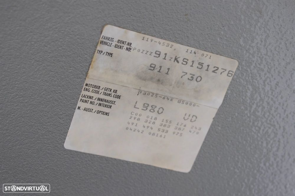 Porsche 911 Série G - 37