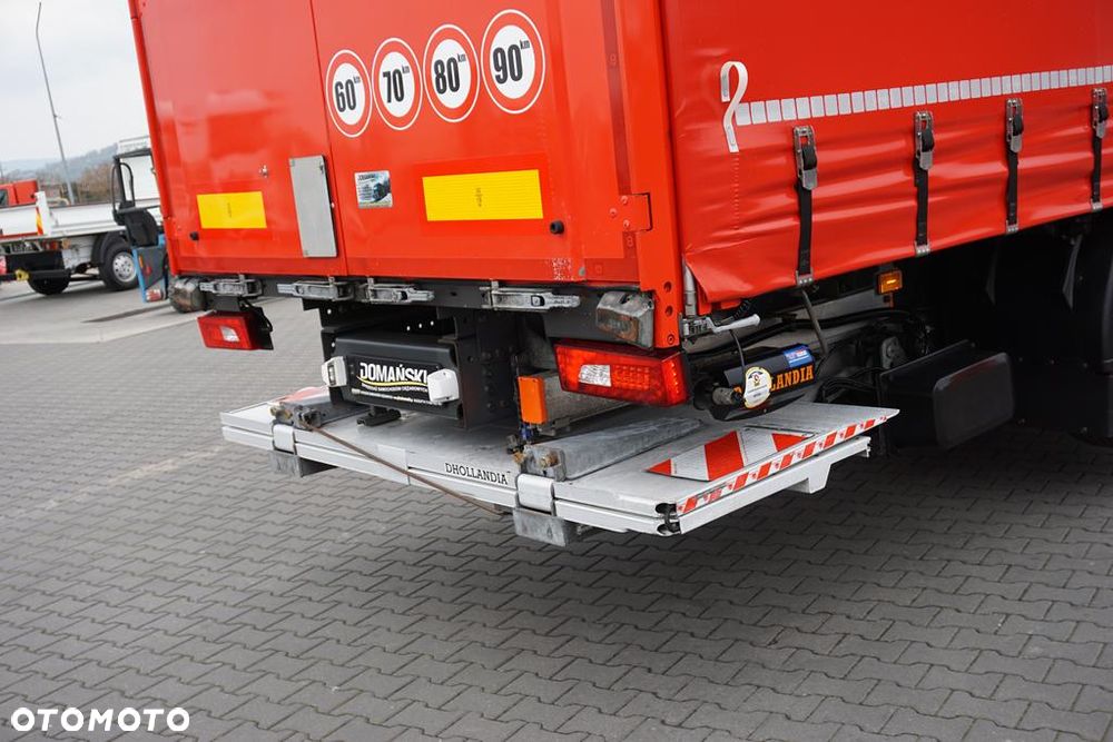 Scania P 280 / ACC / E 6 / FIRANKA + WINDA / 20 PALET / DŁ. 8,2 M / OŚ SKRĘTNA - 38