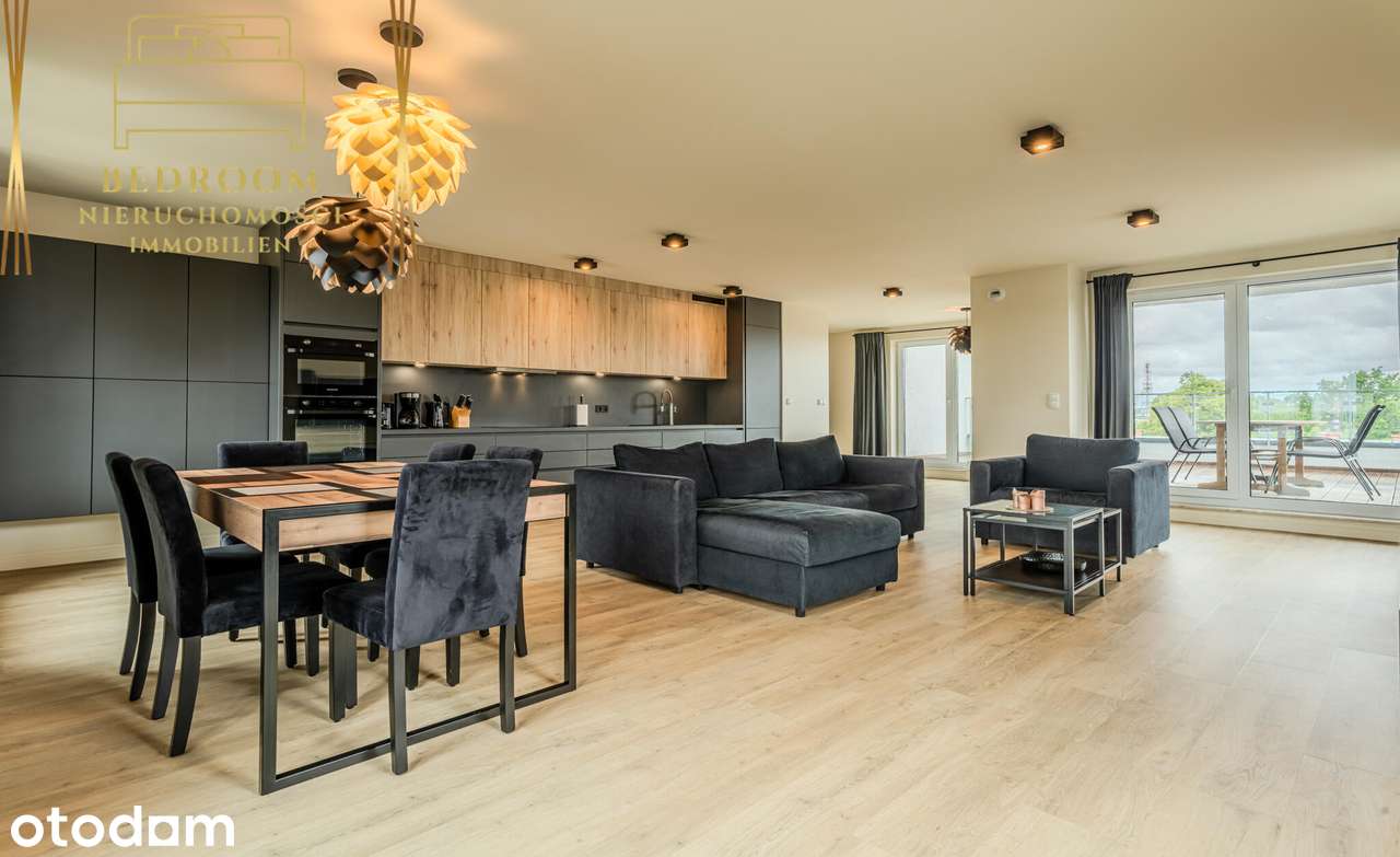 Penthouse - apartament z dużym tarasem - 4 pokoje na ostatnim piętrze