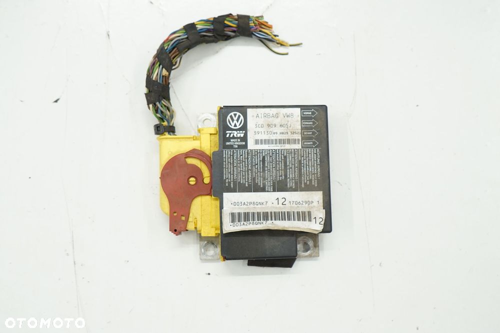 VW PASSAT B6 06R DESKA ROZDZIELCZA KOKPIT AIRBAG PASY 3C1857003QT - 7
