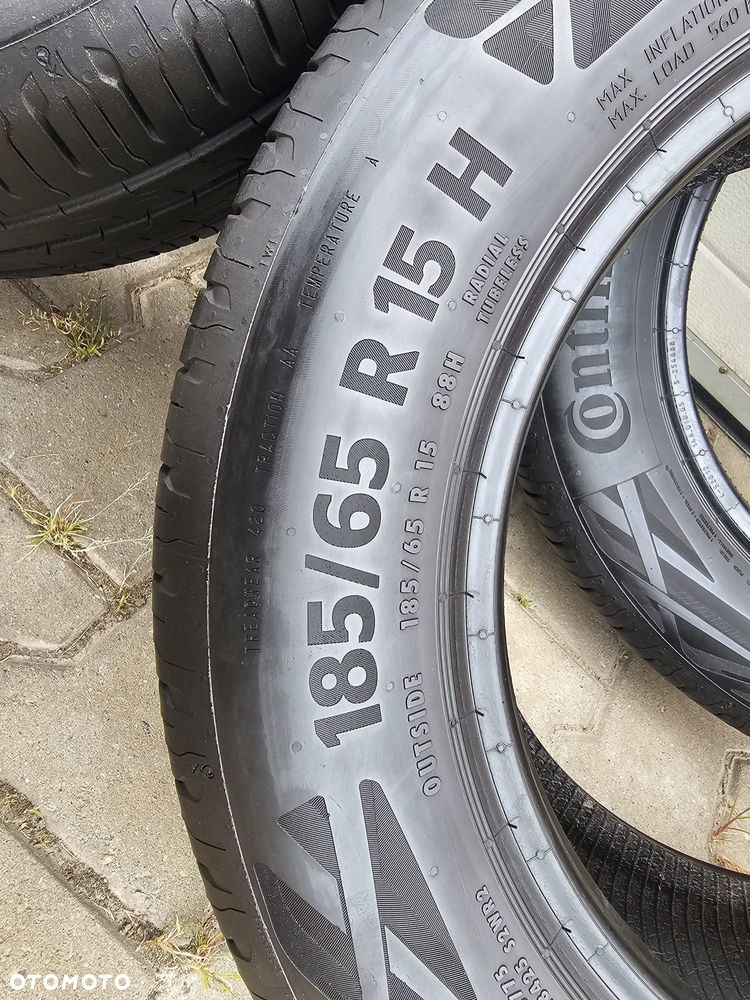 (K10) 185/65R15 88H 6-5mm 21r / Continental EcoContact 6 - 10
