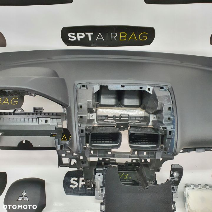 MITSUBISHI ECLIPSE CROSS DESKA ROZDZIELCZA KONSOLA KOKPIT PULPIT PODUSZKI AIRBAG AIR BAG PASY KIT SET - 4