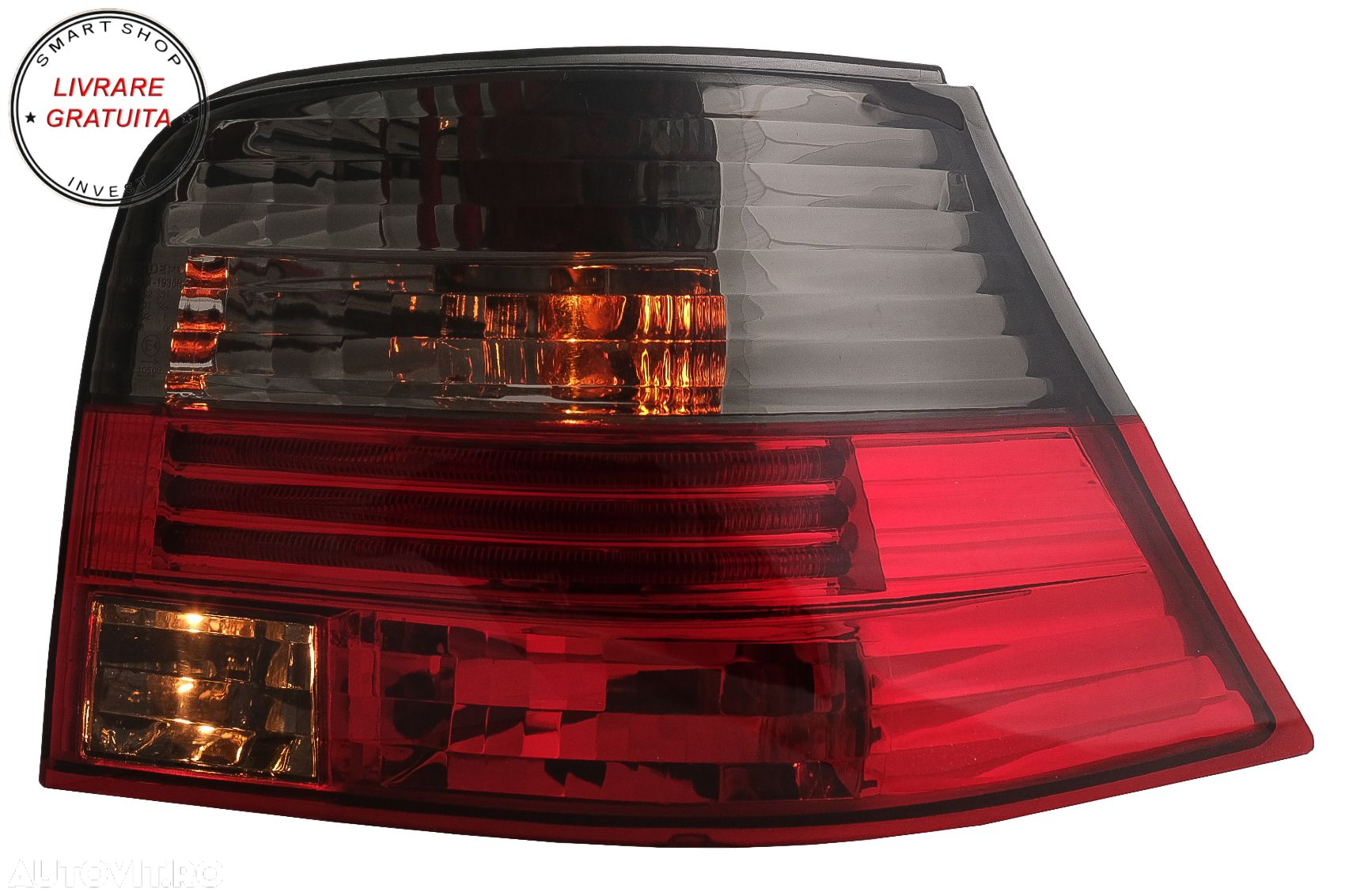 Stopuri VW Golf 4 IV (1997-2004) Rosu Fumuriu- livrare gratuita - 6