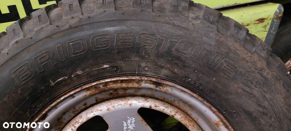 ZAPAS TROOPER ISUZU 15X6J 6X139.7 BRIDGESTONE DESERT DUELER 215SR15 - 8