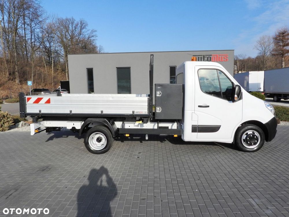 Opel MOVANO WYWROTKA TROJSTRONNA 3 MIEJSC BLIŹNIACZE KOŁA KLIMATYZACJA  130KM - 8