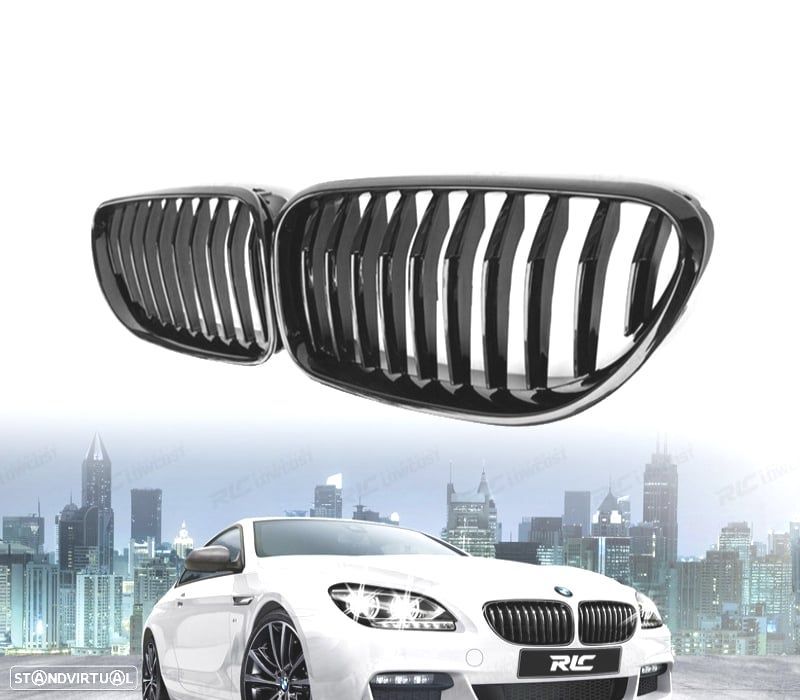 GRELHAS BMW F06 F12 F13 11-18 LOOK PERFORMANCE PRETO BRILHANTE - 1