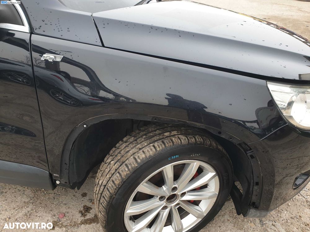 Aripa Dreapta Fata R Line Volkswagen Tiguan NFL Non Facelift 2007 - 2015 Culoare LC9X [K0994] - 2