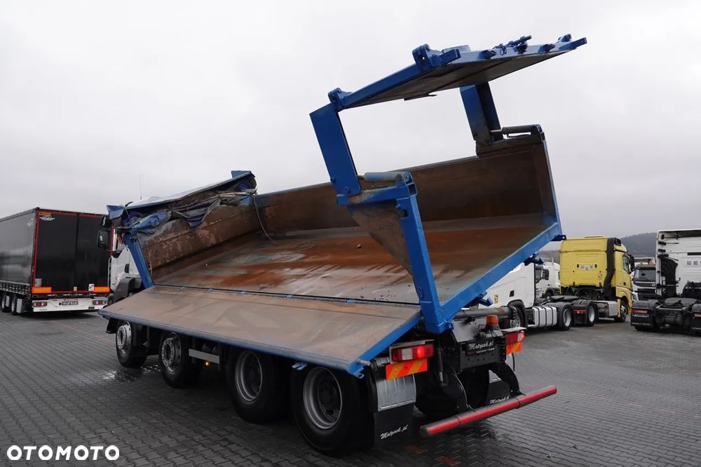 Renault KERAX 430 / 8x4 / WYWROTKA / HYDROBURTA / HYDROKLAPA / BORDMATIC / EURO 5 EEV - 7