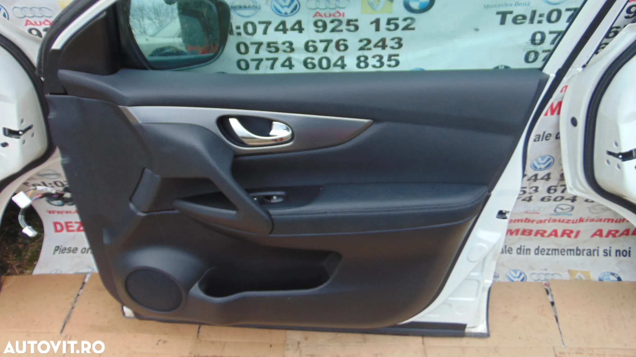 Fete usi Nissan Qashqai 2013-2021 set fete usi panou interior qashqai dezmembrez qashqai 1.5dci man - 4