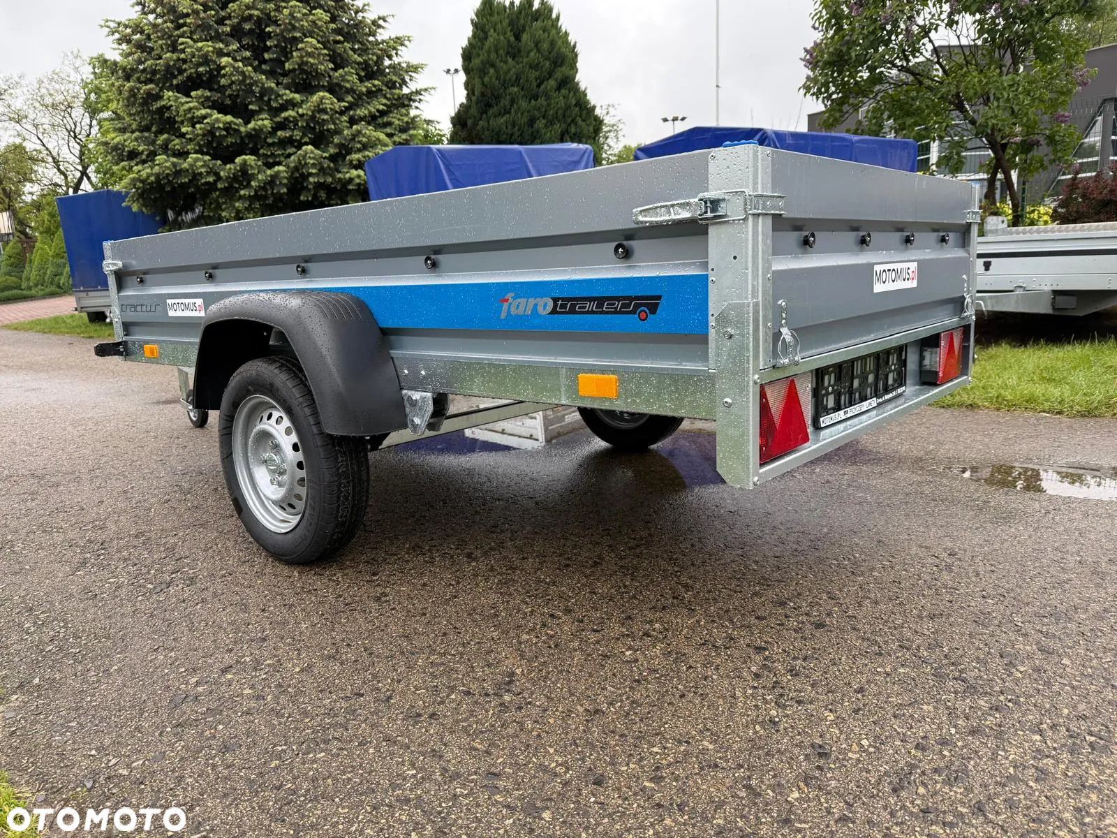 Faro Przyczepa Faro Tractus Flex 263x125x35 1 oś resor+amortyzator DMC 750kg HIT CENOWY - 9