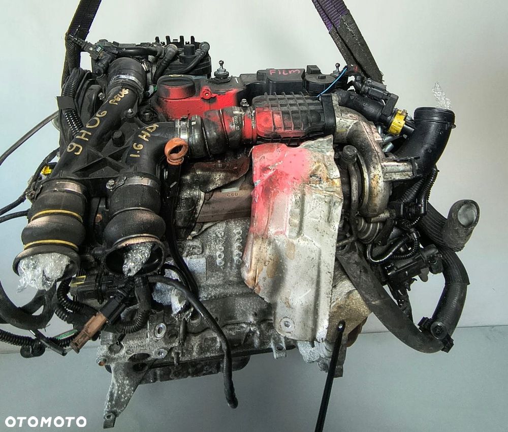 SILNIK KOMPLETNY PEUGEOT 207 208 308 3008 508 CITROEN 1.6 HDI E-HDI, 9H06 - 10