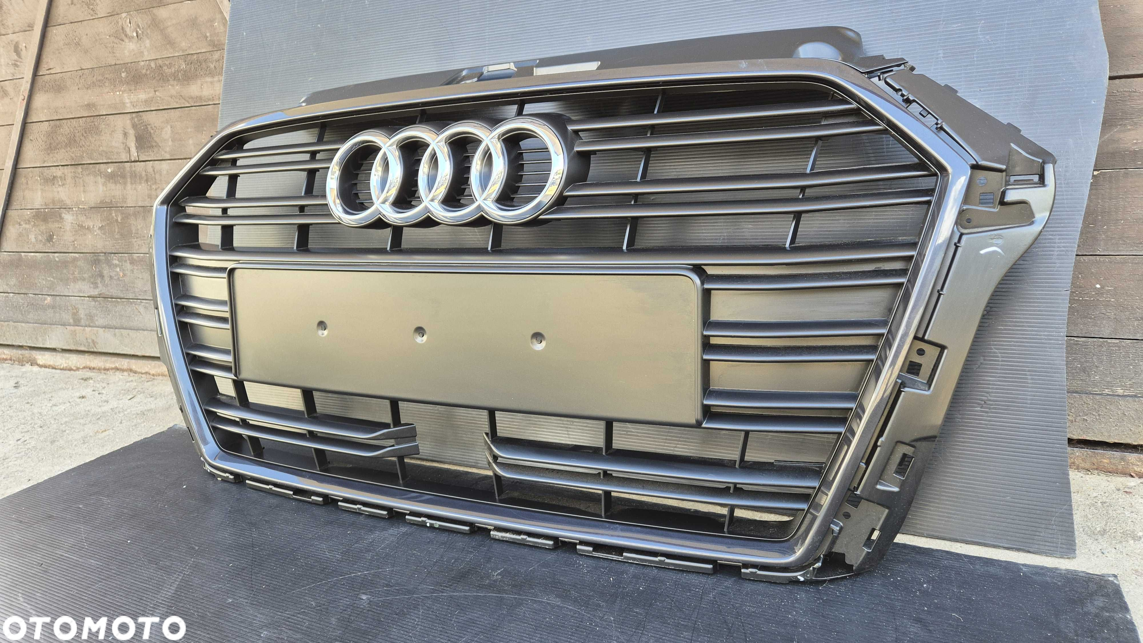 Atrapa chłodnicy GRILL Audi A3 8V LIFT 16-20 RADAR ACC OE 8V3 NOWA !!! - 4
