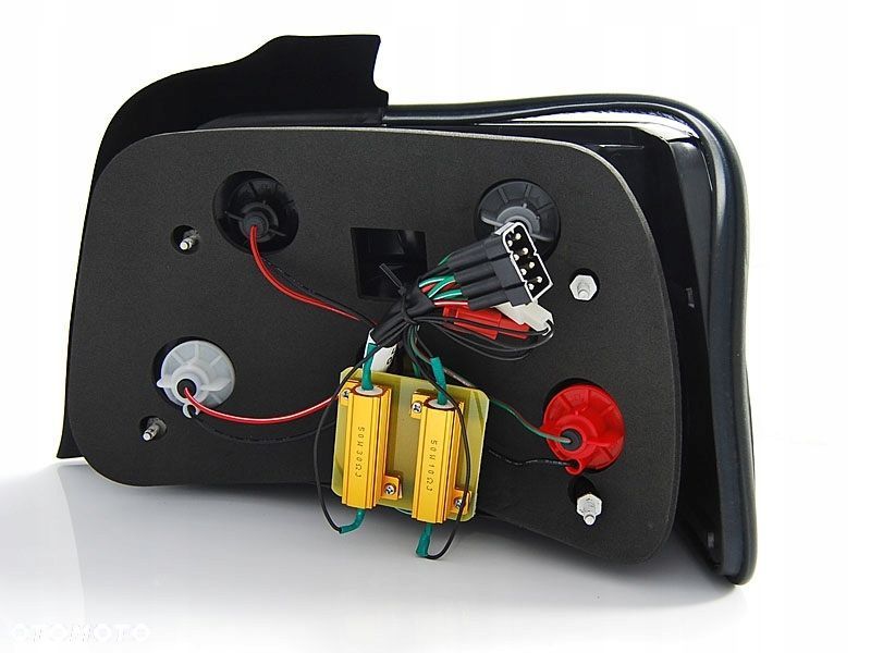 lampy tyl ne kpl led bar neon tuning black smoke bmw 3 e36 sedan 1990-1999 - 6