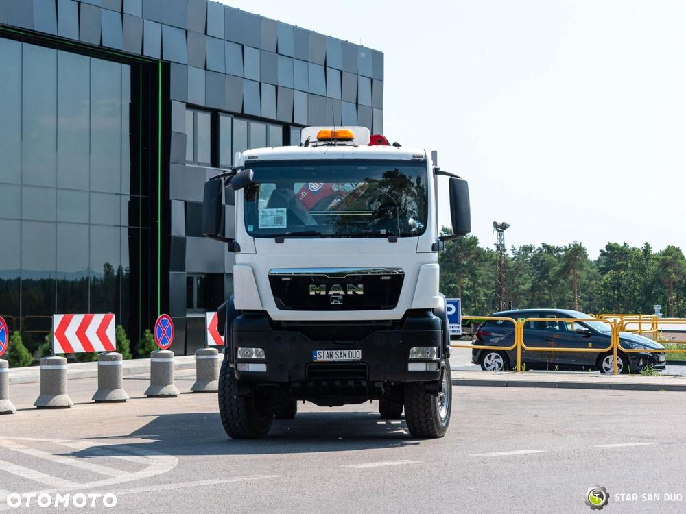 MAN TGS  18.320 4x4 HMF 1730-K3 HDS Żuraw Wywrotka - 11