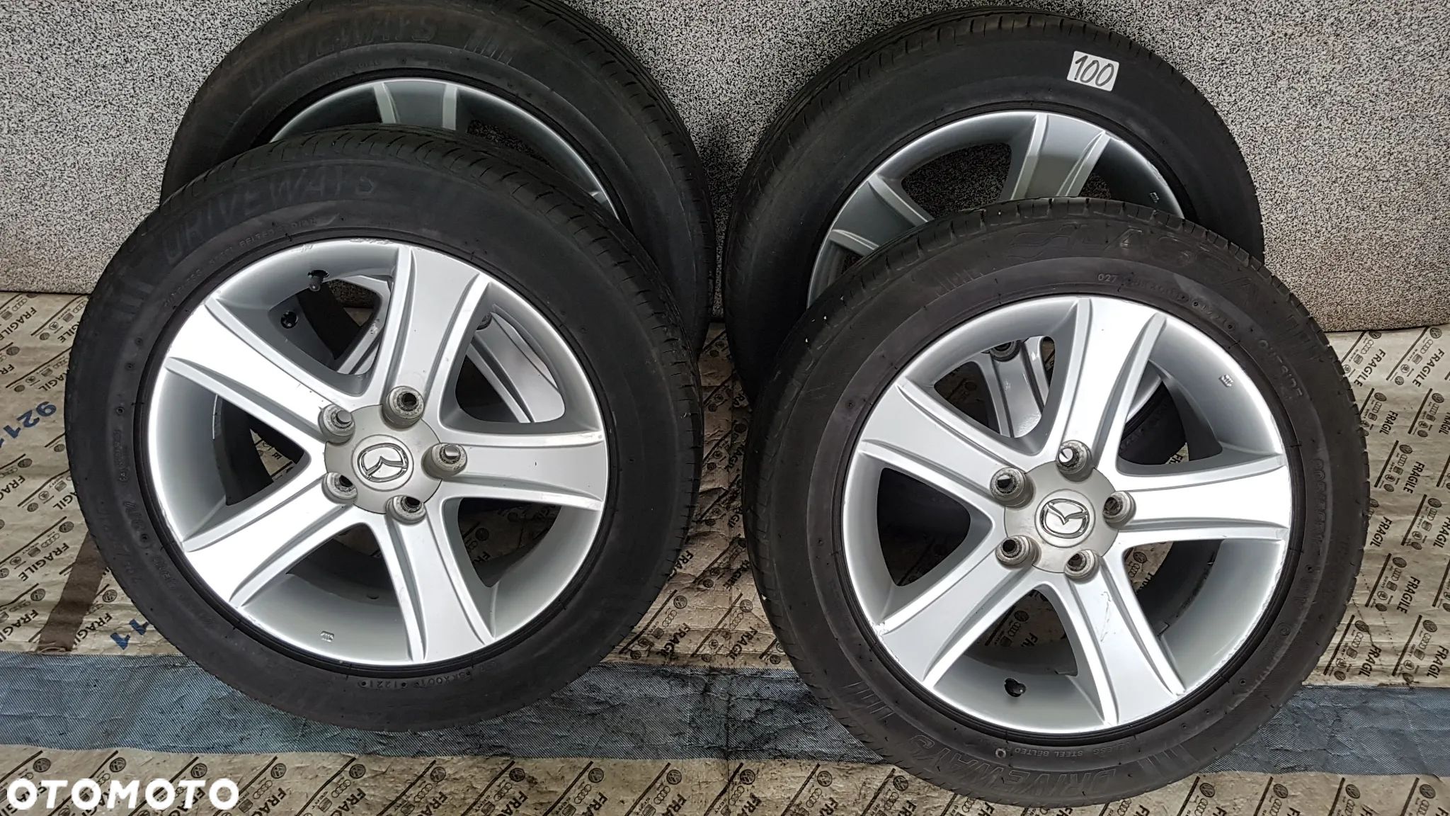 KOŁA LETNIE MAZDA 3 5 6 HYUNDAI  KIA 5X114,3 205/55R16 7JX16 ET 55 - 1