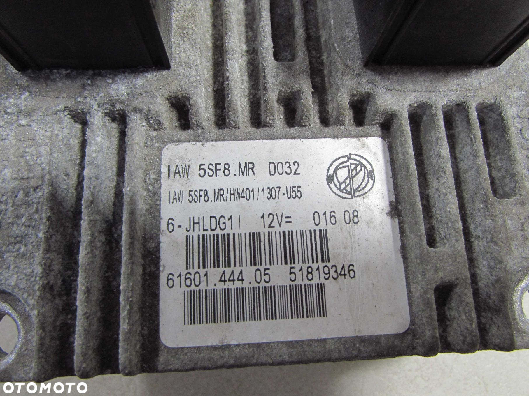FIAT 500 1.2 8V KOMPUTER STEROWNIK ECU SILNIKA 5SF8 .MR 6160144405 51819346 - 4