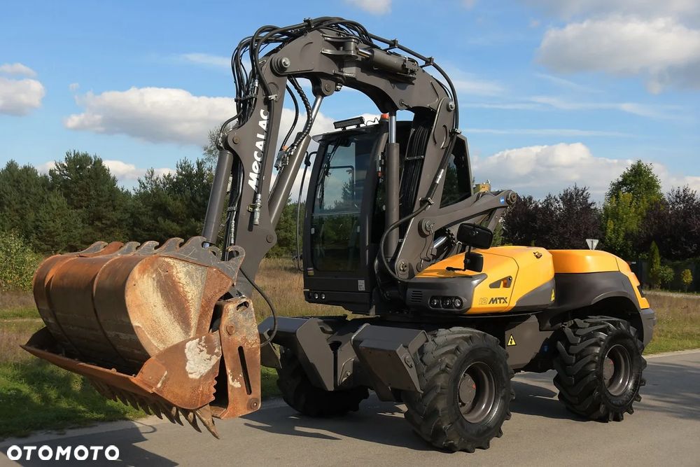 Mecalac Koparka Kołowa MECELAC 12MTX * 2018 * Kpl łyżek * KLIMA * KAMERY * SUPER STAN! - 2