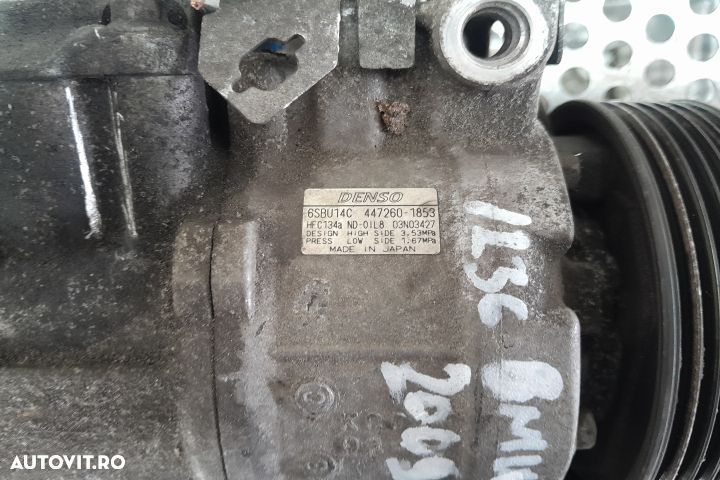 Compresor AC 6SBU14C / 447260 6SBU14C / 447260 BMW Seria 1 E81/E82/E8 - 2
