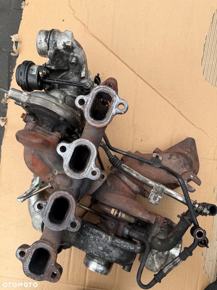 Turbosprężarki komplet Renault Master III Biturbo 8201393207 8201393211 144115446R - 5
