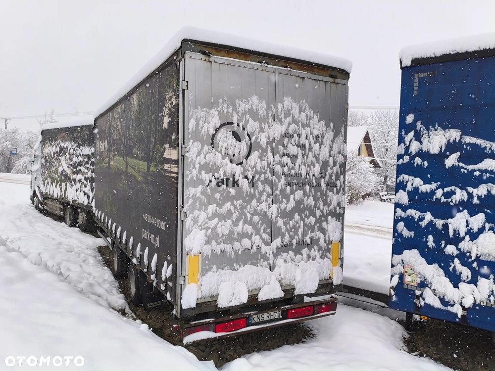 Schmitz Cargobull 8.2 m tandem na tarczach firanka drzwi 19.5 bliźniak - 7