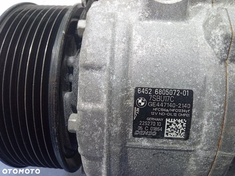 BMW M2 F87 3.0 KOMPRESOR SPRĘŻARKA KLIMATYZACJI 6805072 - 6