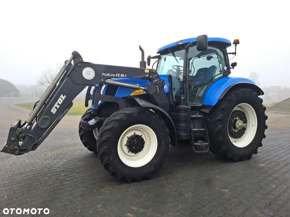 New Holland T7050 2011 Rok 9400 mtg, AutoCommand, Ładowacz czołowy Stoll, Nie Malowany, Stan Idelany - 1