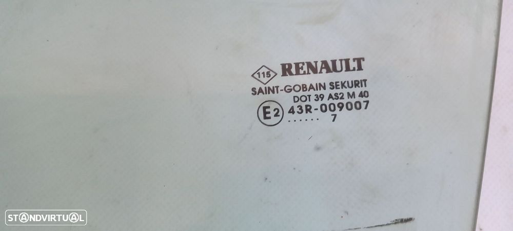 Vidro porta frente esquerda RENAULT Clio III (BR0/1, CR0/1) - 2