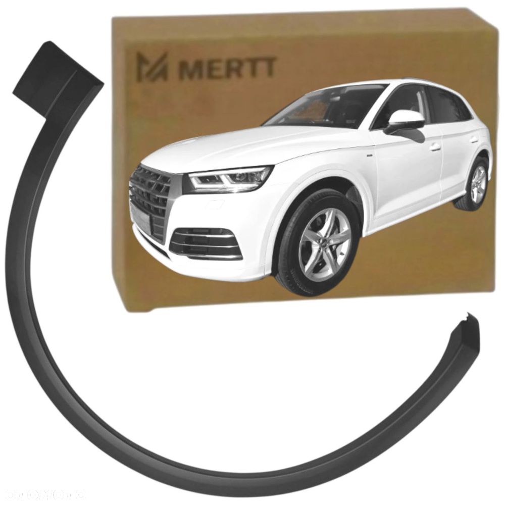 LISTWA LEWA nakładka błotnika przód AUDI Q5 II 80A 2020+ LIFT S-Line - 1