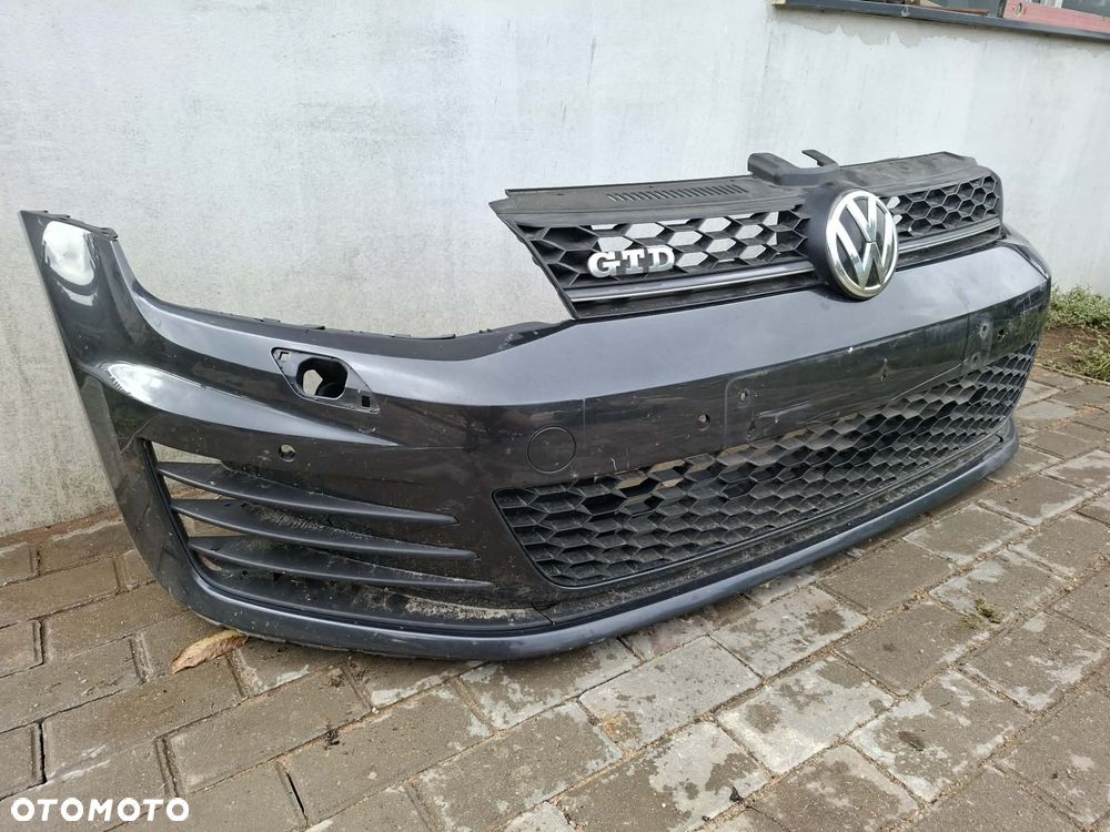 ZDERZAK PRZEDNI PRZÓD VW GOLF VII GTD GRILL - 6