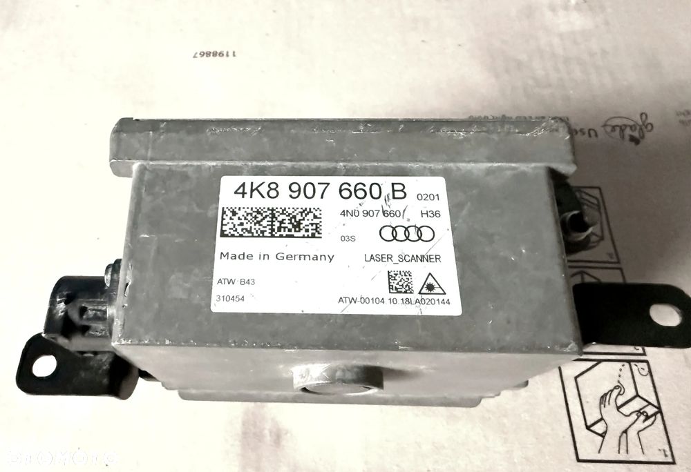 Radar DISTRONIC LASER ACC AUDI Kamera Audi A6 A7 S6 S7 Q7 Q8 - 6