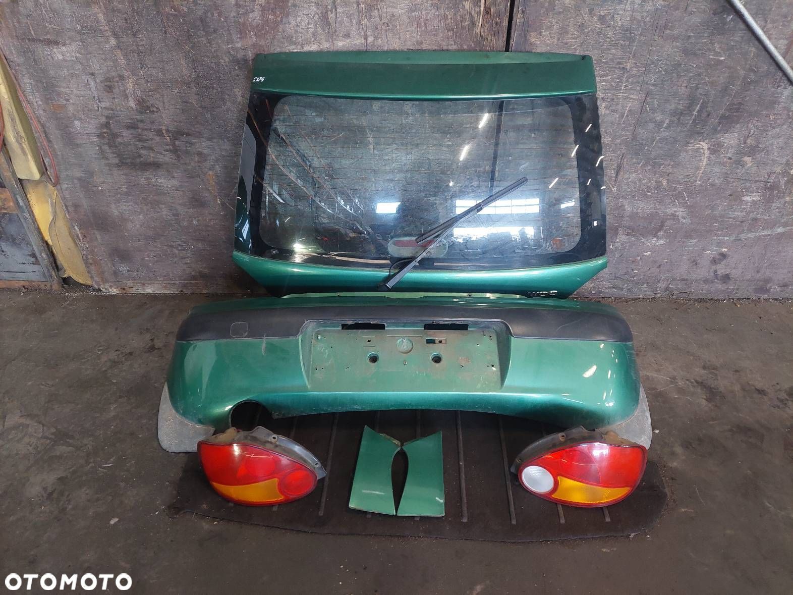 KOMPLETNY TYŁ KLAPA BAGAŻNIKA ZDERZAK TYŁ LAMPY DAEWOO MATIZ - 1