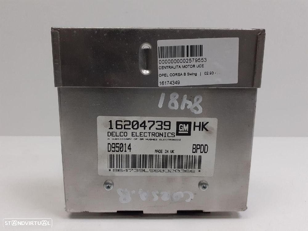 CENTRALINA MOTOR UCE OPEL CORSA B 1996 - 3