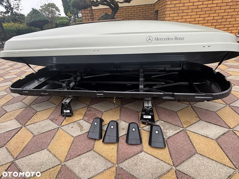 Bagażnik Trumienka Box na narty Mercedes W222 - 4