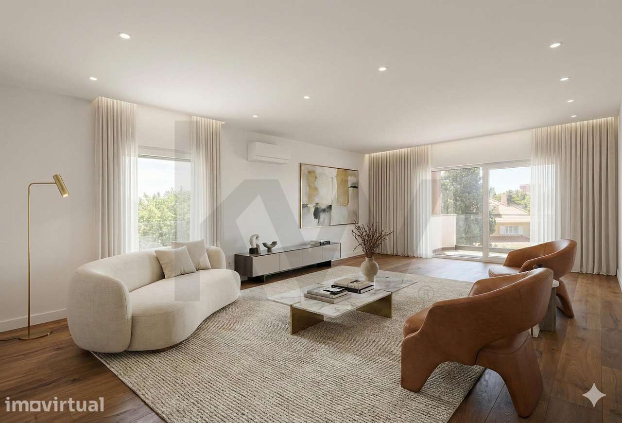 Apartamento T3 Novo  "Charm Villa Cascais" a 1 Km do Centro Histórico - Grande imagem: 2/40