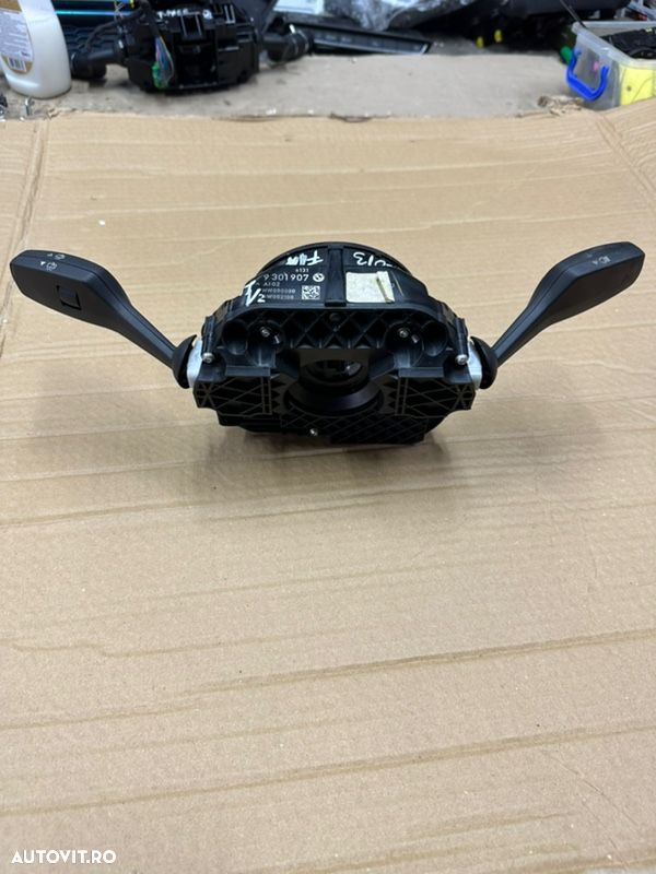 Manete semnalizare, stergatoare, spira airbag , senzor unghi volan BMW seria 5 combi F11 an 2013 cod 9301907 - 6