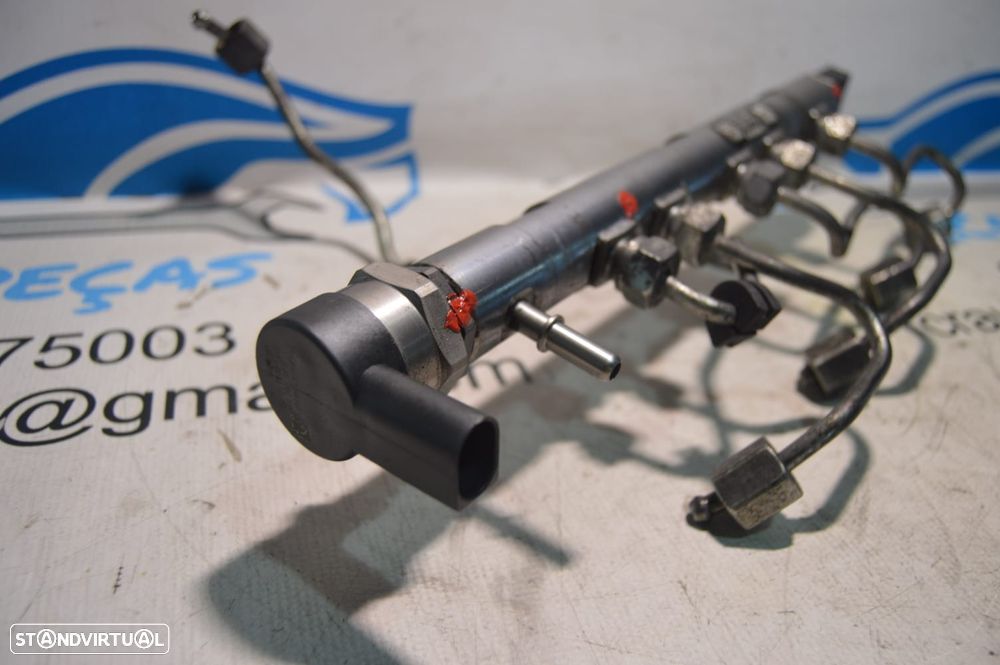 Régua Alta Pressão Common Rail BMW N47D20 7809127 Bosch 0445214182 - 6