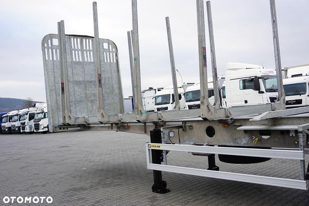 Zaslaw / KŁONICOWA / DO DREWNA / WAGA 6 400 KG / OŚ PODNOSZONA - 15