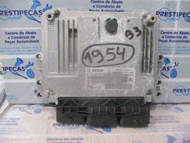 Centralina 0281019818  9805947780  9666729680 PEUGEOT 207 2014 1.4HDI 70CV 5P CINZA  BOSCH - 1