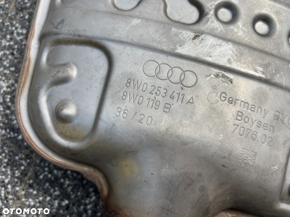 TŁUMIK WYDECH ŚRODKOWY AUDI A5 8W 2.0 TFSI 8W0253411A - 3